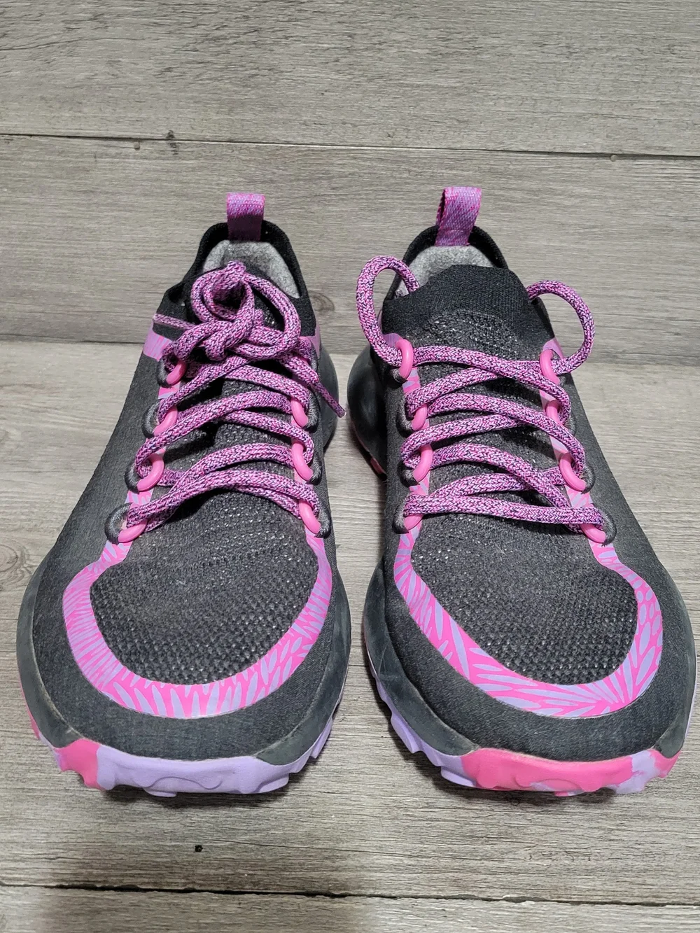 Allbirds Trail Runner SWT Womens 8.5 shoes Black Purple